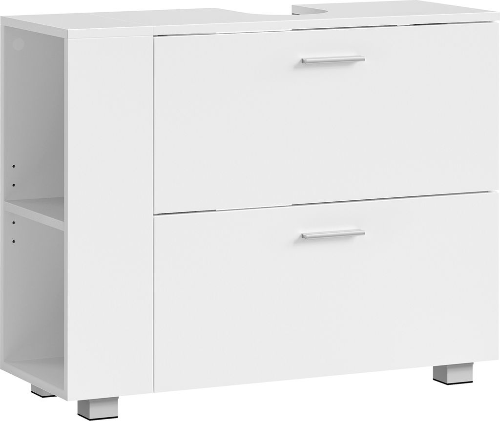 VASAGLE Waschbeckenunterschrank, offene Fächer an einer Produktbild 