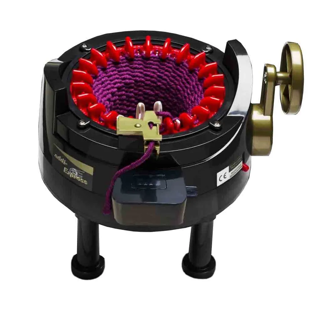 Tricoteuse automatique addi Express avec compteur de rangs numérique