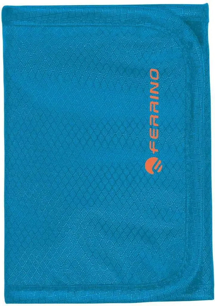 Petit Portefeuille Ferrino Rambla Bleu pour Voyage et Randonnée Légère