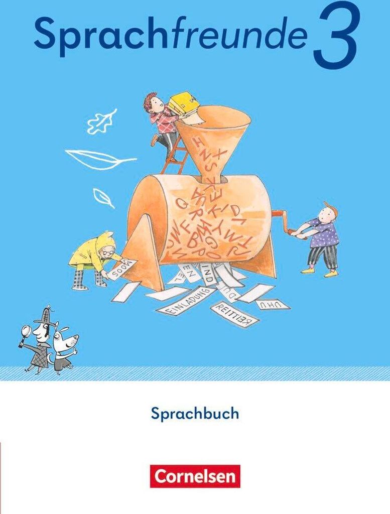 Sprachfreunde 3. Schuljahr. Östliche Bundesländer und Produktbild 