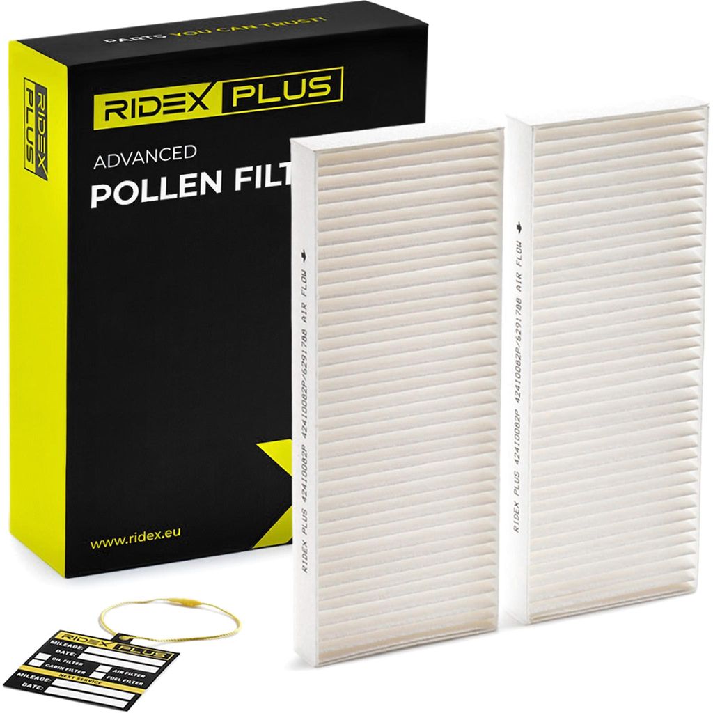 RIDEX PLUS 424I0082P Innenraumfilter Pollenfilter für NISSAN X-TRAIL (T32)
