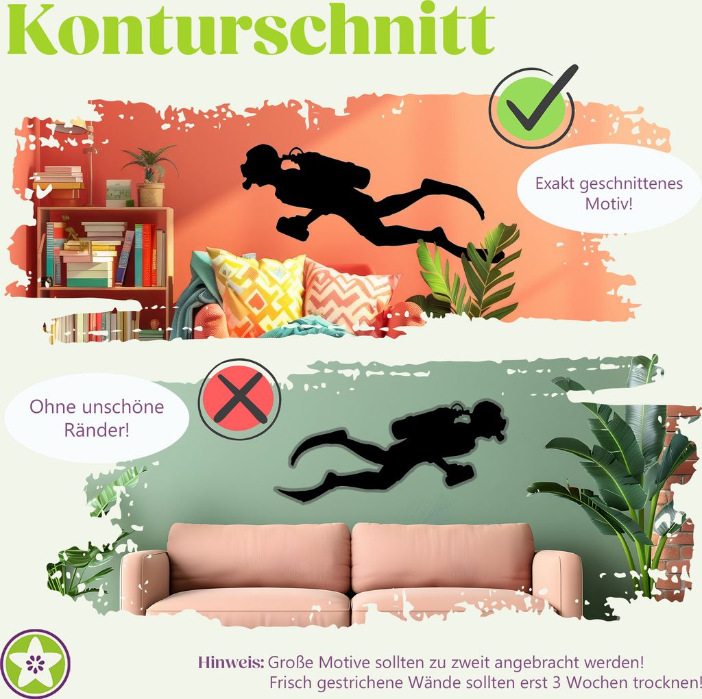 Kanu Kajak Evolution Wandtattoo Wandaufkleber Wall Sticker - Dekoration, Küche, Wohnzimmer, Schlafzimmer, Badezimmer