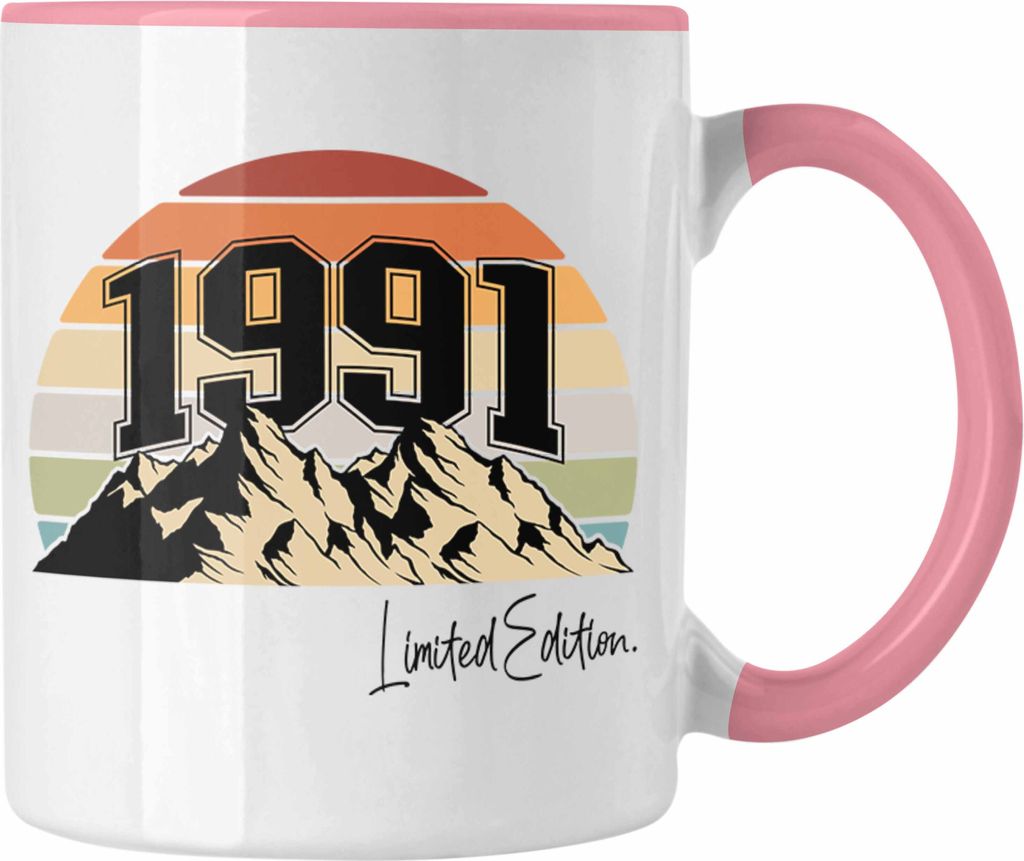 Trendation - 30. Geburtstag Tasse Frau Mann Geschenk 30er 30 Mutter Vater Männer Frauen Lustig Geschenke Geschenkidee (Rosa)