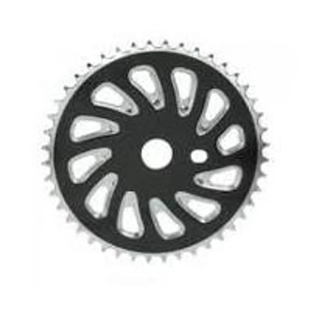 Plateau Kette Top Freestyle 44t Noir - Couronne de Vélo BMX Robuste
