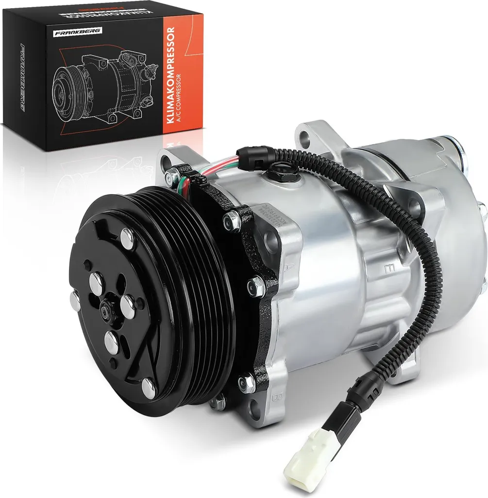 Compresseur de climatisation 12V robuste pour Fiat et Citroën Jumper