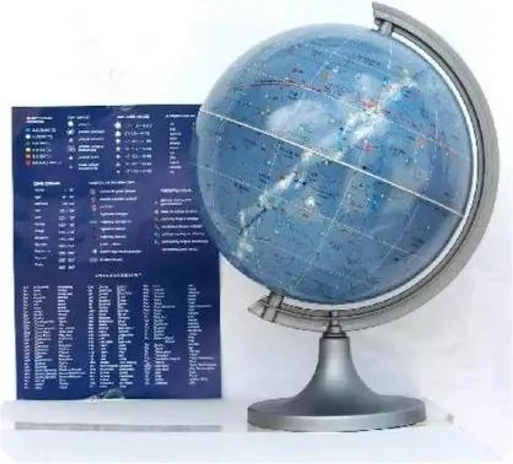 Globe céleste éducatif 25 cm idéal pour apprendre les constellations