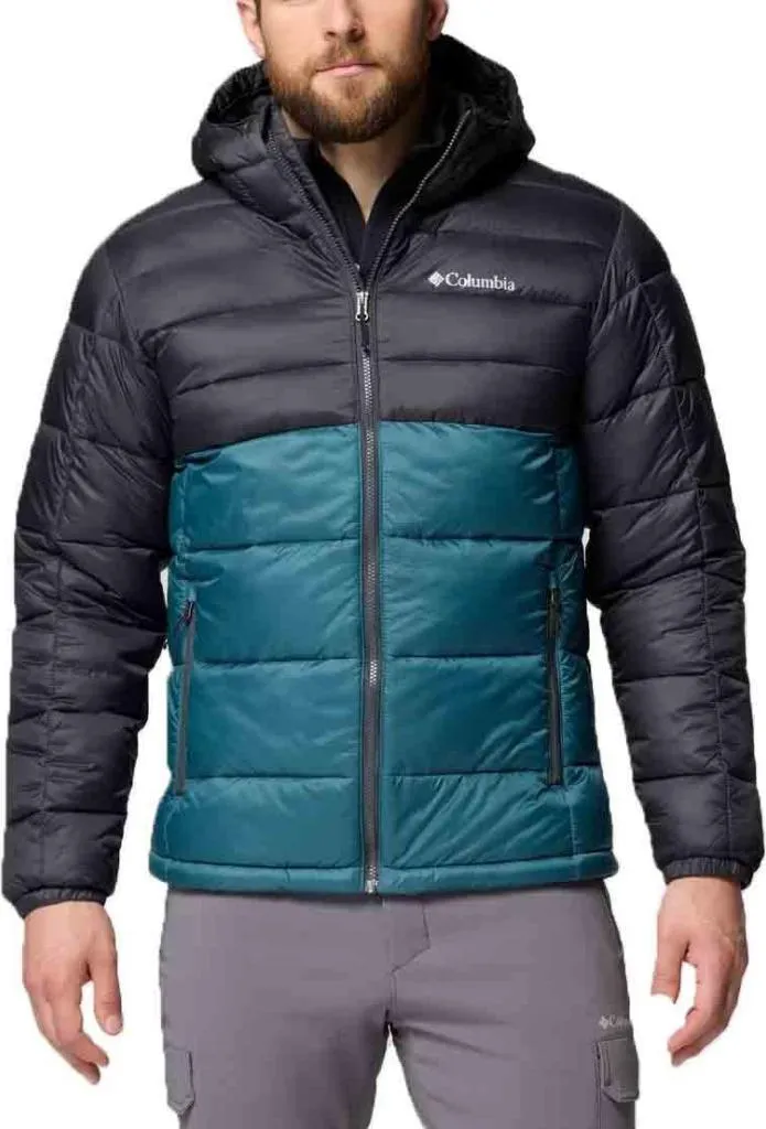 Veste Chaude Columbia Buck Butte II Homme Bleue contre le Froid Intense