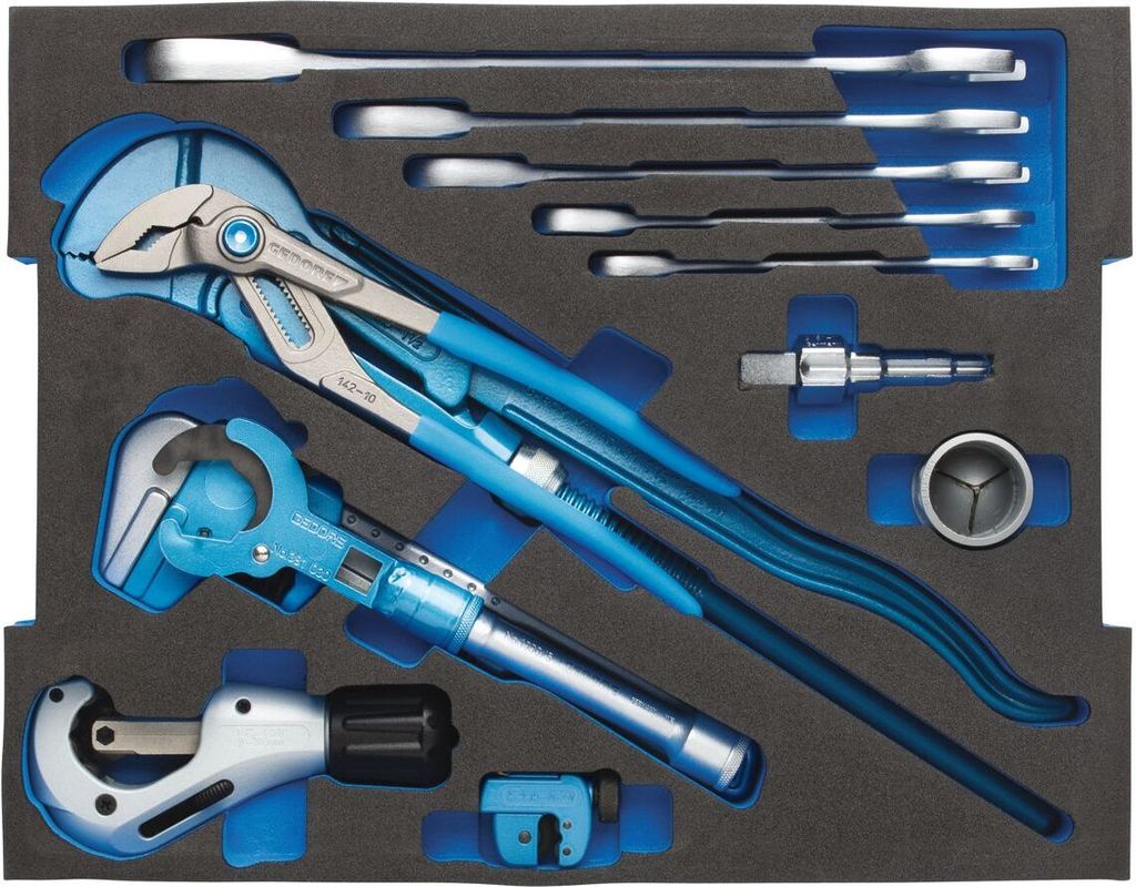 GEDORE 1100 CT2-03-100 B Sortiment Sanitär in 2/2 L-BOXX 136 Modul oben, 2940590