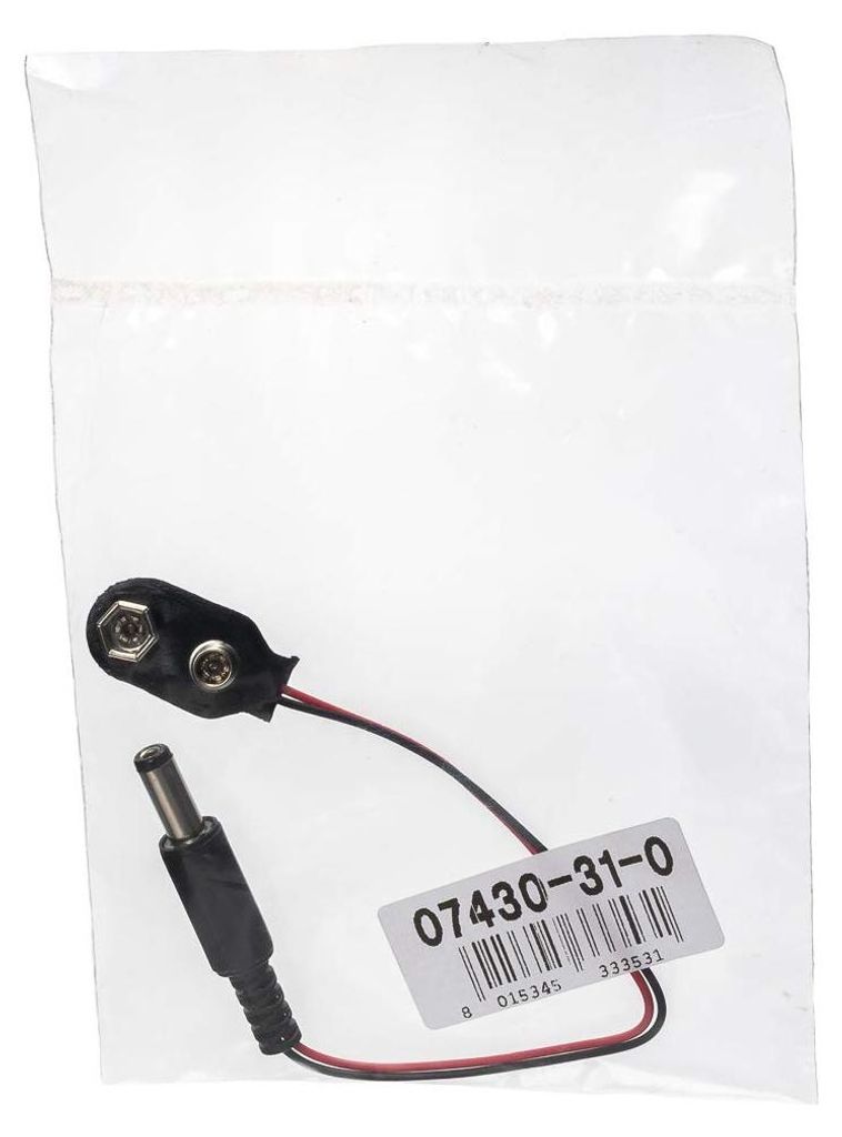 Cisa 07430.31.0 – Cable de ALIMENTACION Außen Safes Digit 9 V.
