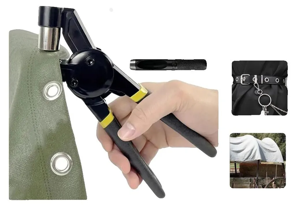 Outil à œillets 10 mm sans effort, aluminium léger et grip de confort