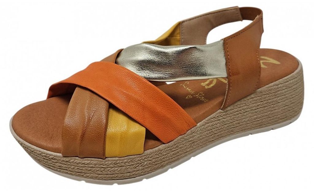 Marila Damenschuhe Sandalen Mehrfarbig Freizeit, Schuhgröße:40 EU
