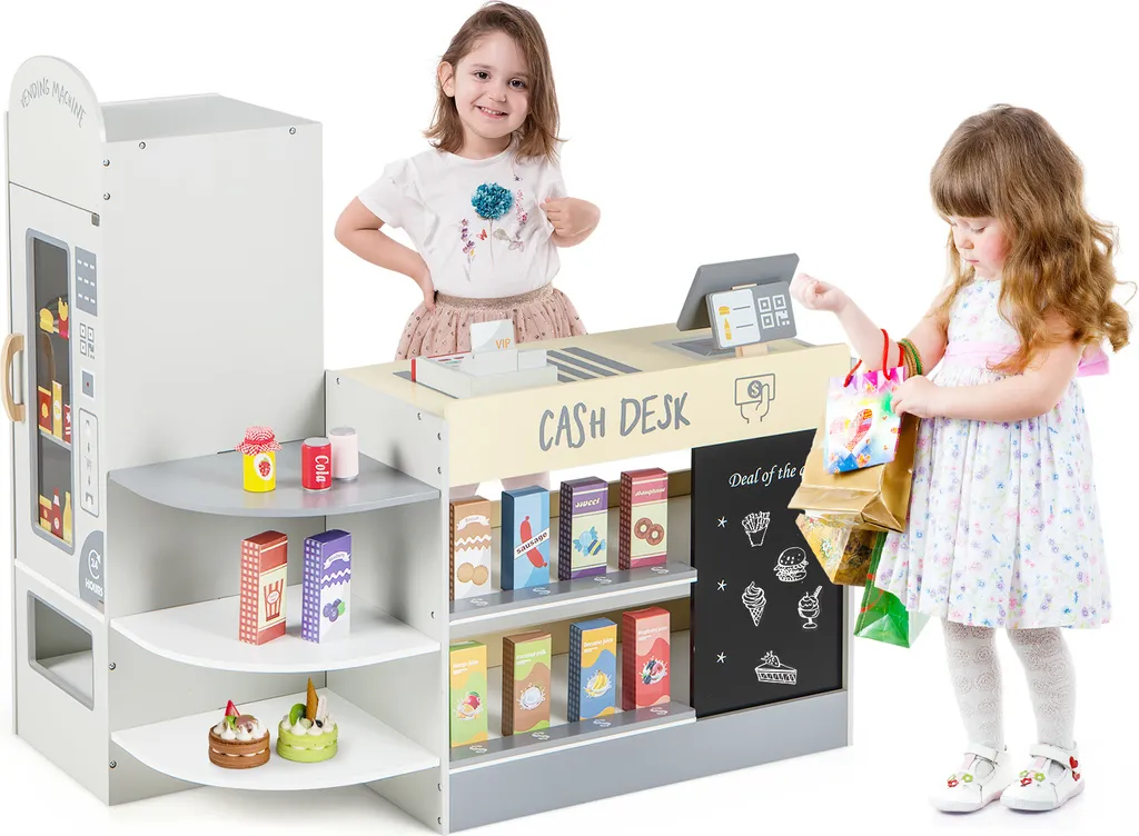 Jeu d'Imitation Magasin pour Enfant Idéal pour Développer le Calcul 3-8