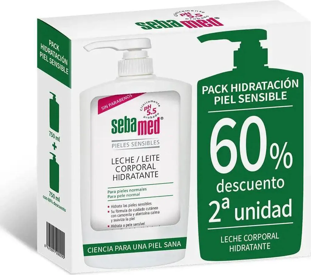 Lait Corporel Hydratant Peau Sensible Sebamed Grand Format Familial