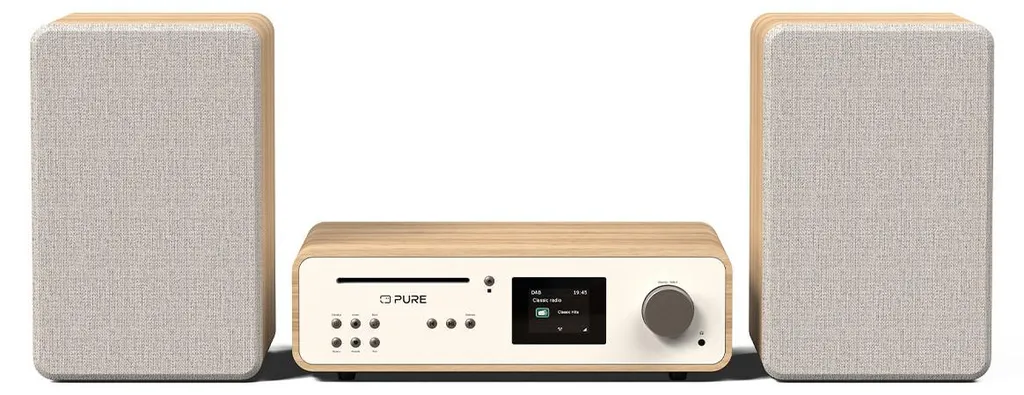Classic Stereo : Chaîne Hi-Fi Chic en Chêne pour Petit Espace et Salon