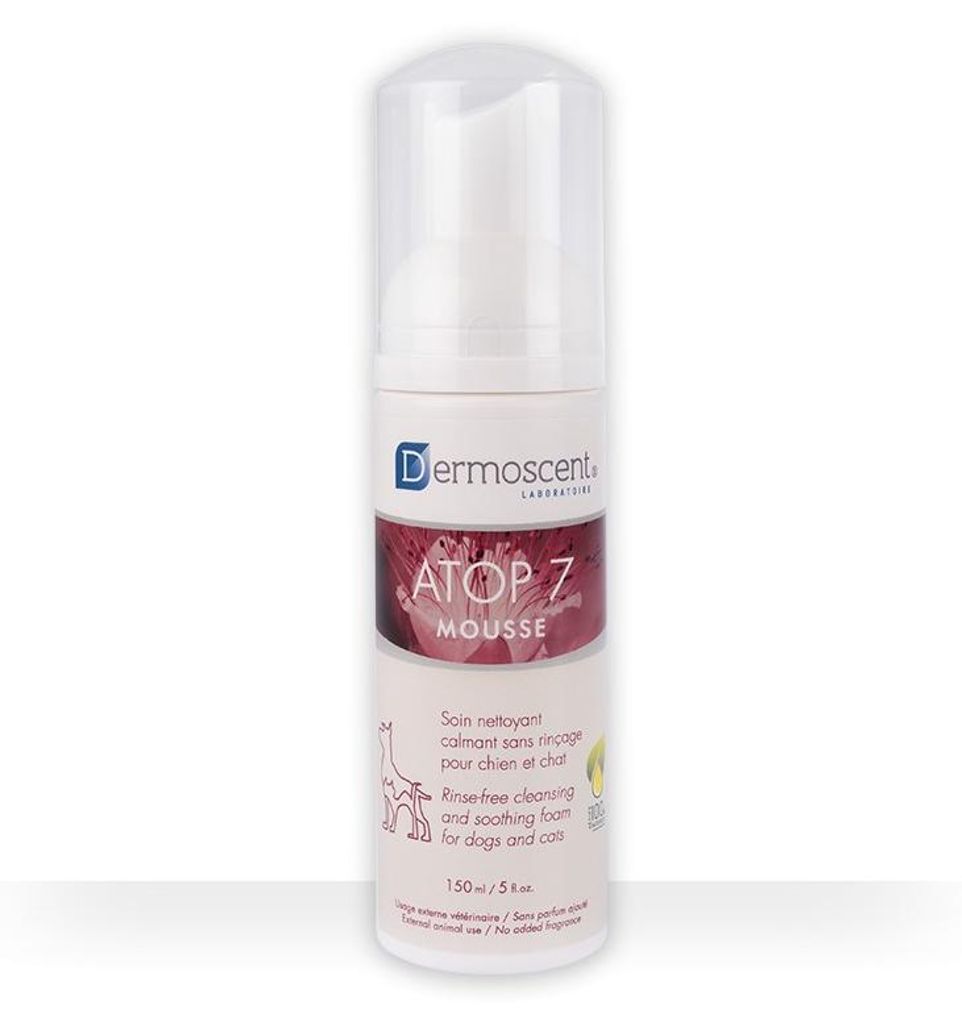 DERMOSCENT : Mousse apaisante pour chiens et chats Image du produit 