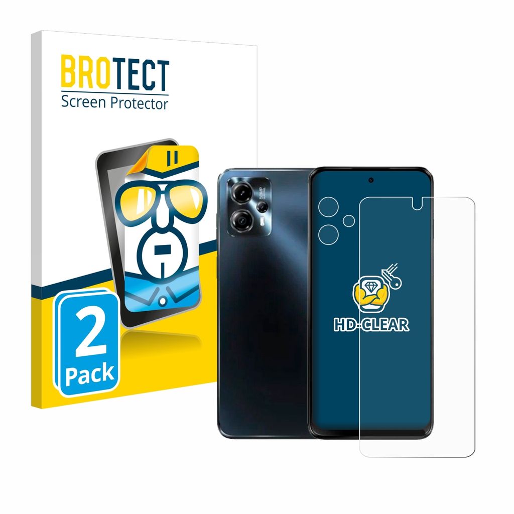2x BROTECT Schutzfolie für Motorola Moto G13