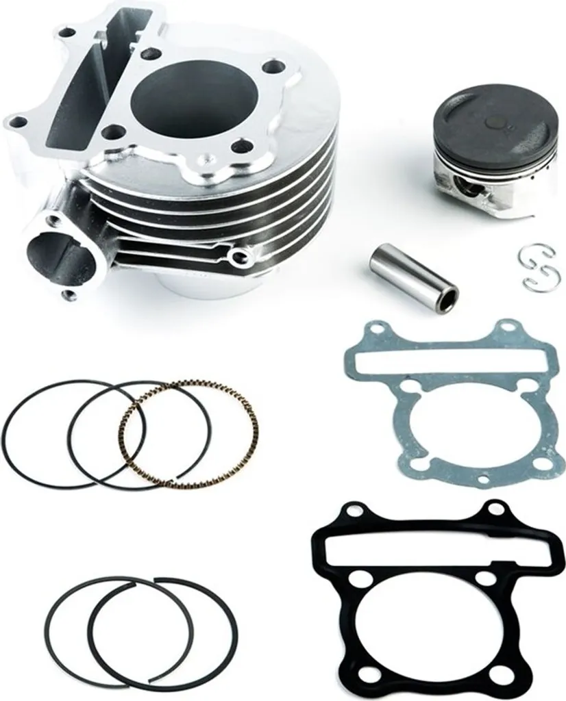 Cylindre Airsal Alu Ø57,4mm GY6 - Transferts Optimisés et Fiabilité
