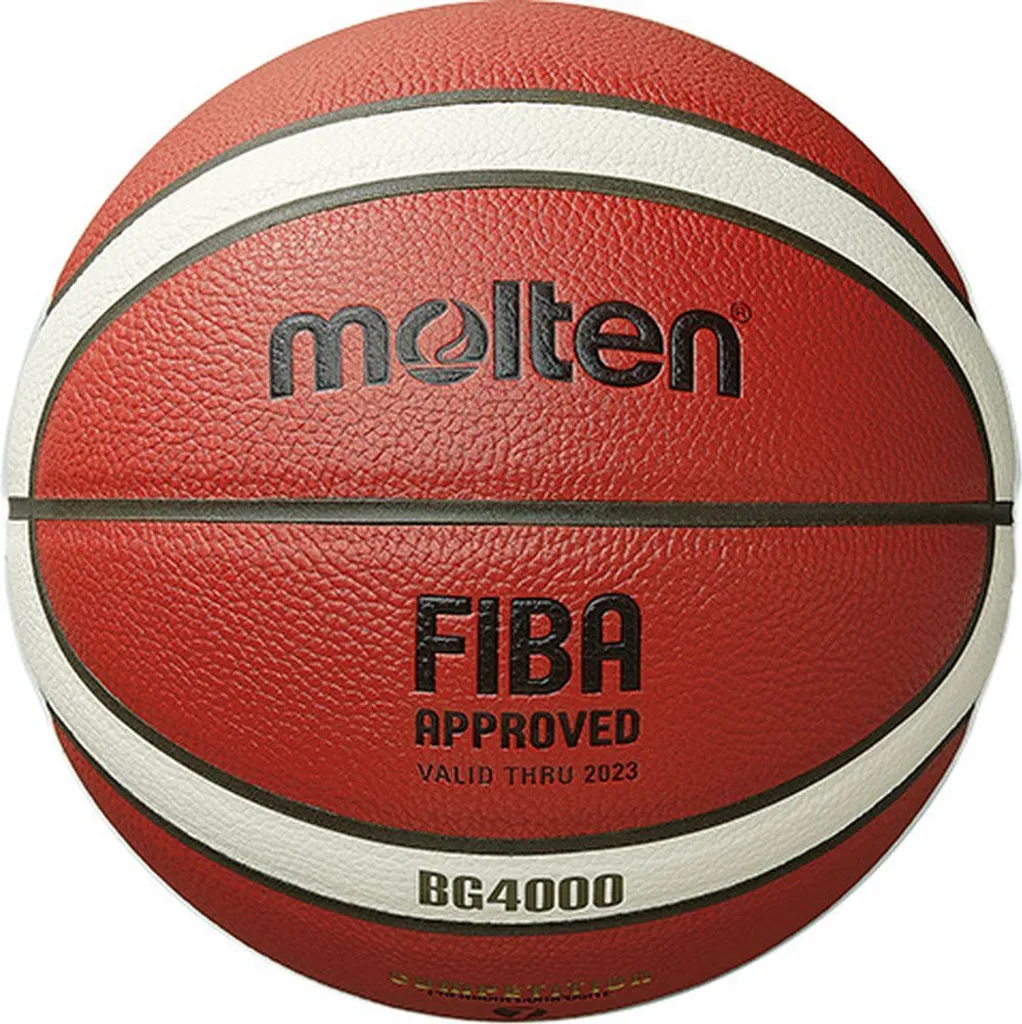 Ballon de Basketball Molten B7G4000 FIBA Taille 7 Cuir Synthétique Orange