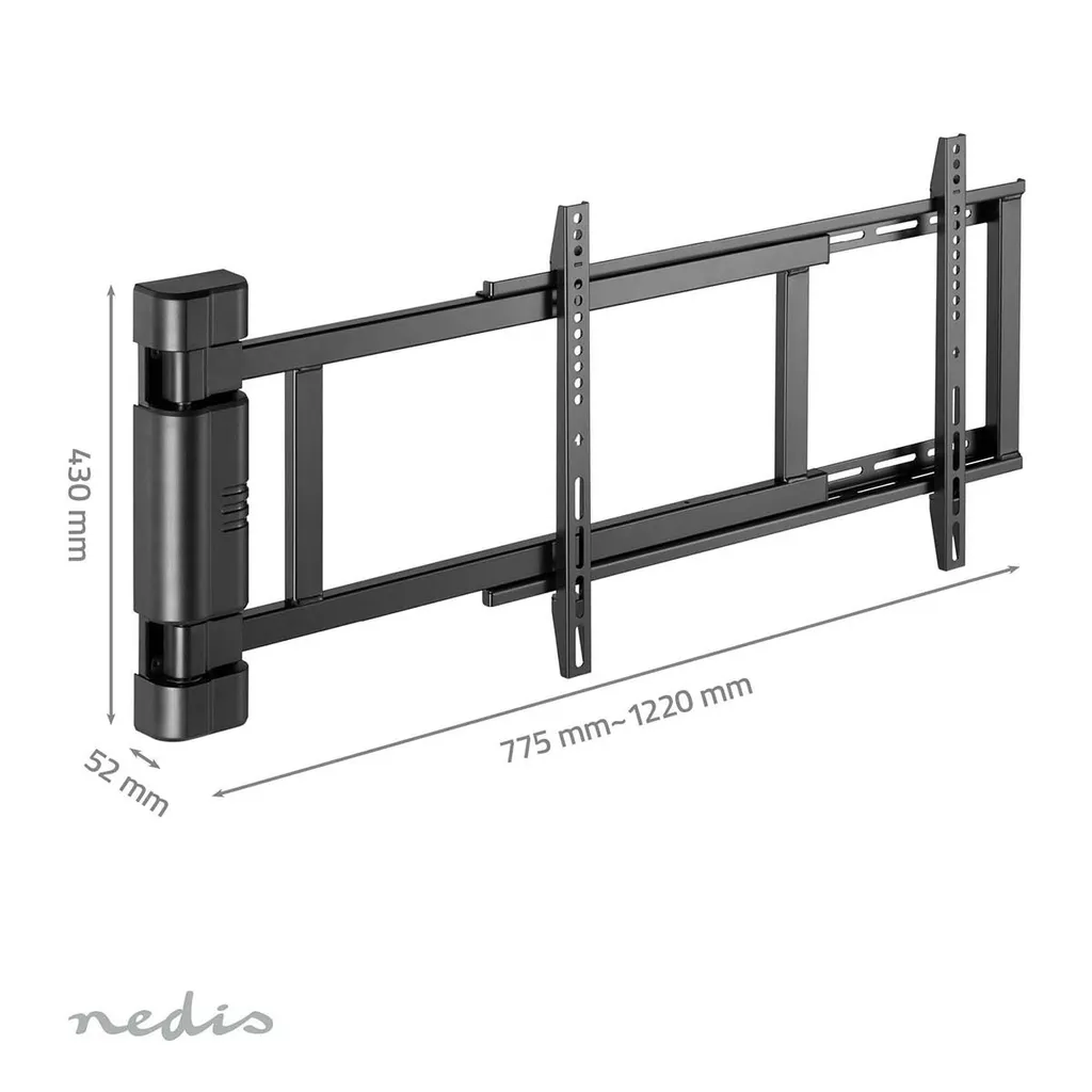 Support Mural Télévision Électrique avec Télécommande pour Grand Écran - 6