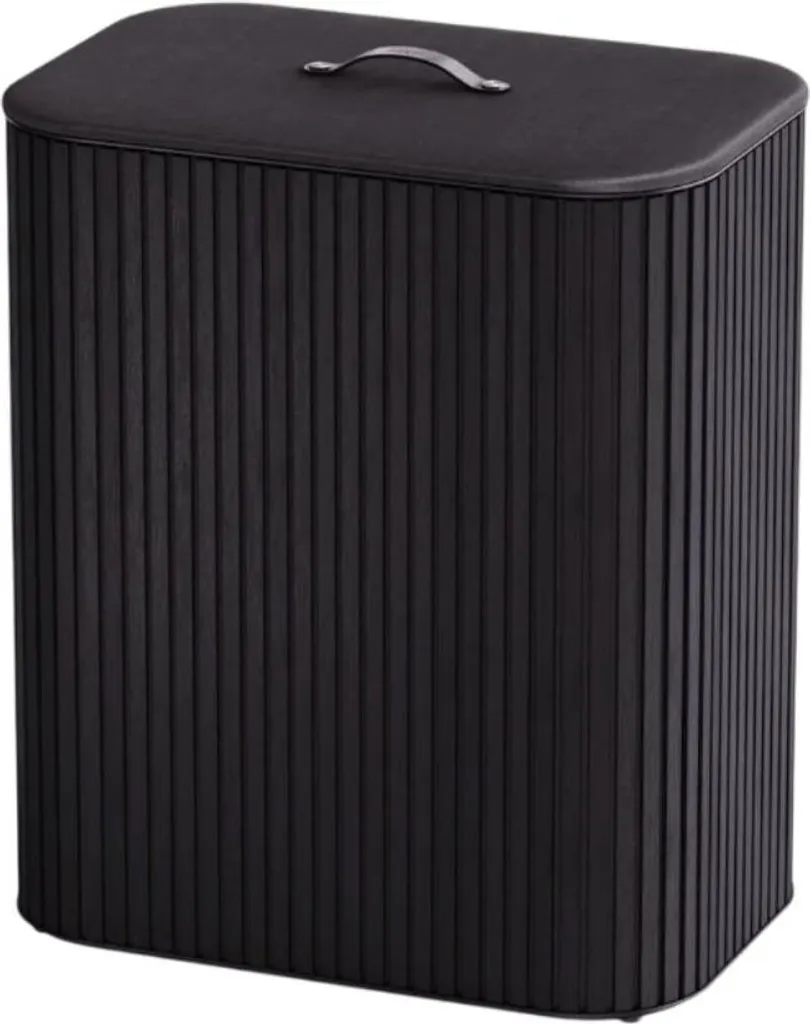 Panier à linge Joseph Joseph Tota Luxe 90L Noir avec 2 Compartiments