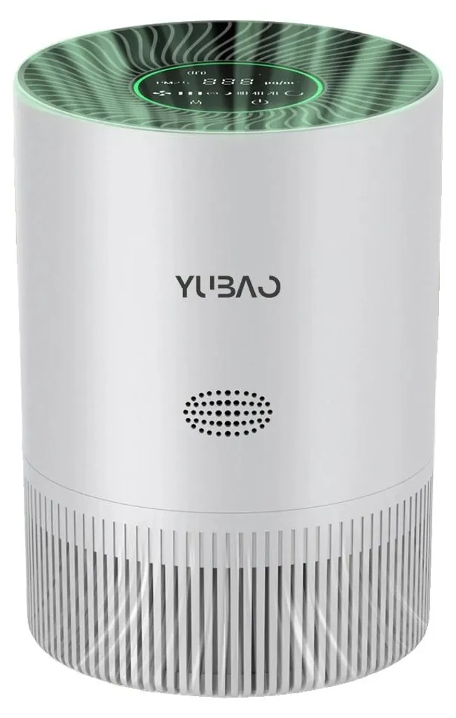 Purificateur d'air silencieux sans Wi-Fi filtration 3 étapes Blanc