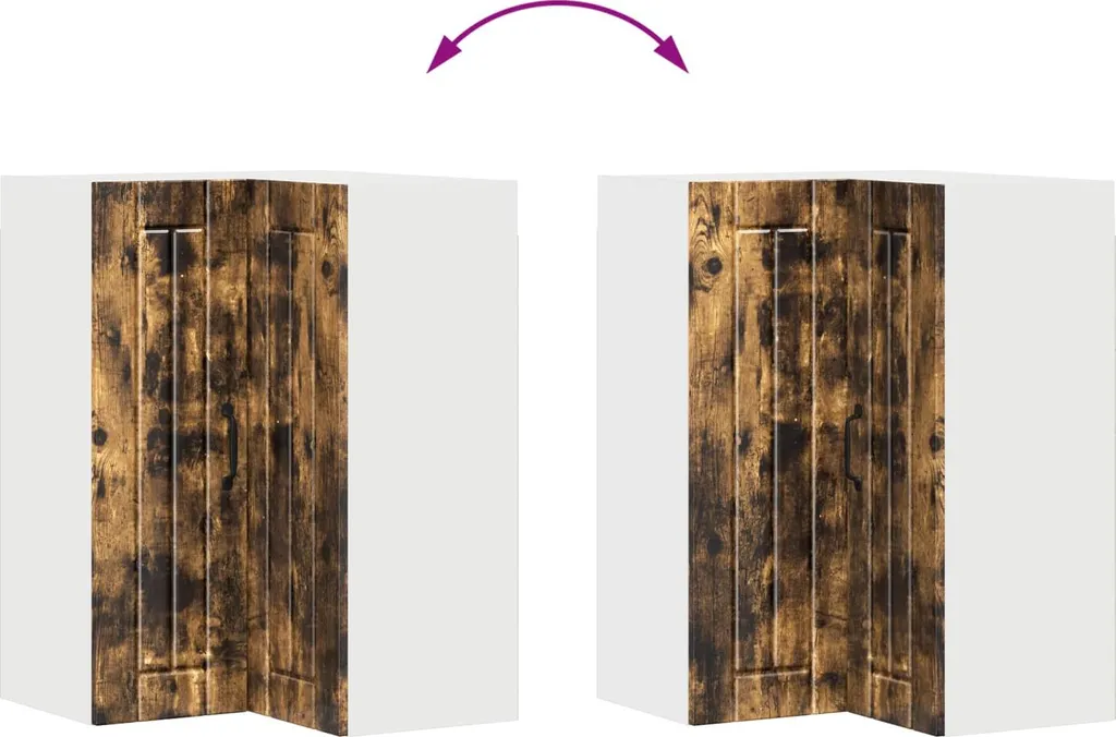 Mobile Cucina Rovere Fumé 57x57x80 cm | Il Cuore del Tuo Ordine - 11