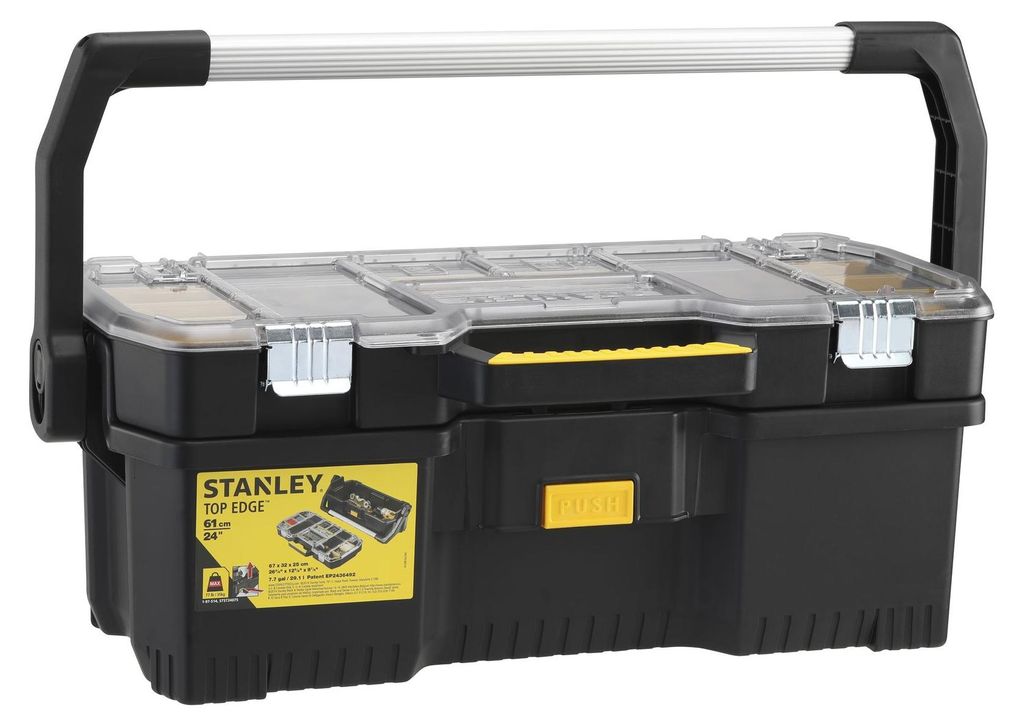 Boîte à Outils avec Organiseur Transparent - 67 x 32,3 x Image du produit 
