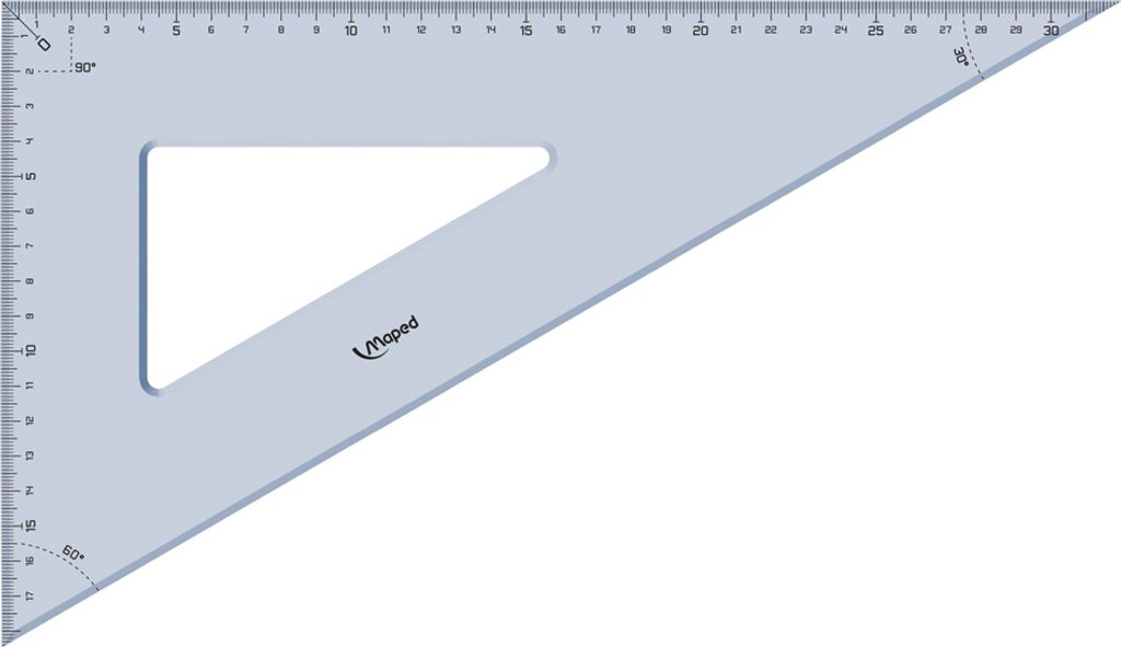 Maped 147526, 60° Dreieck, Kunststoff, 32 cm, 1 Stück(e) Produktbild 