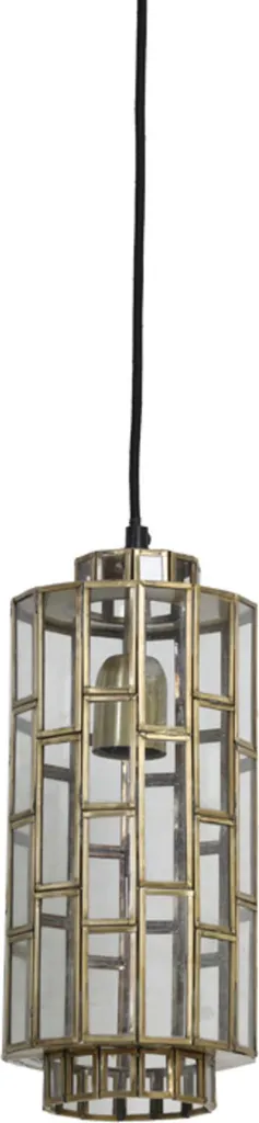 Lustre suspension Søstrene en métal bronze pour un éclairage design