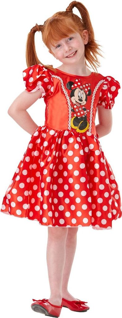 Disney's Minnie Maus Classic Kostüm für Kinder Kindergröße: 128