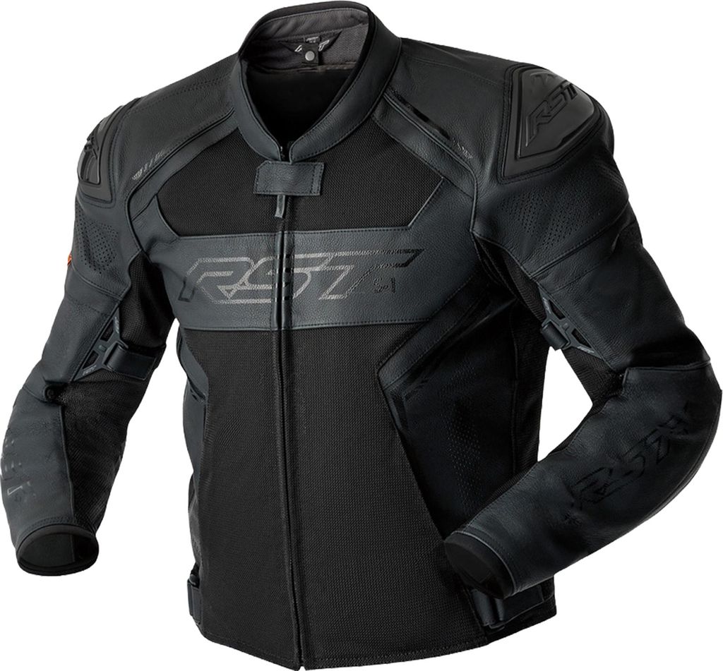 Rst S1 Mesh D3o Giacca in pelle traforata Nero M Uomo Nero Immagine del prodotto 