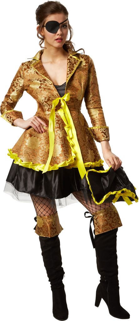 dressforfun Frauenkostüm edle Korsarin