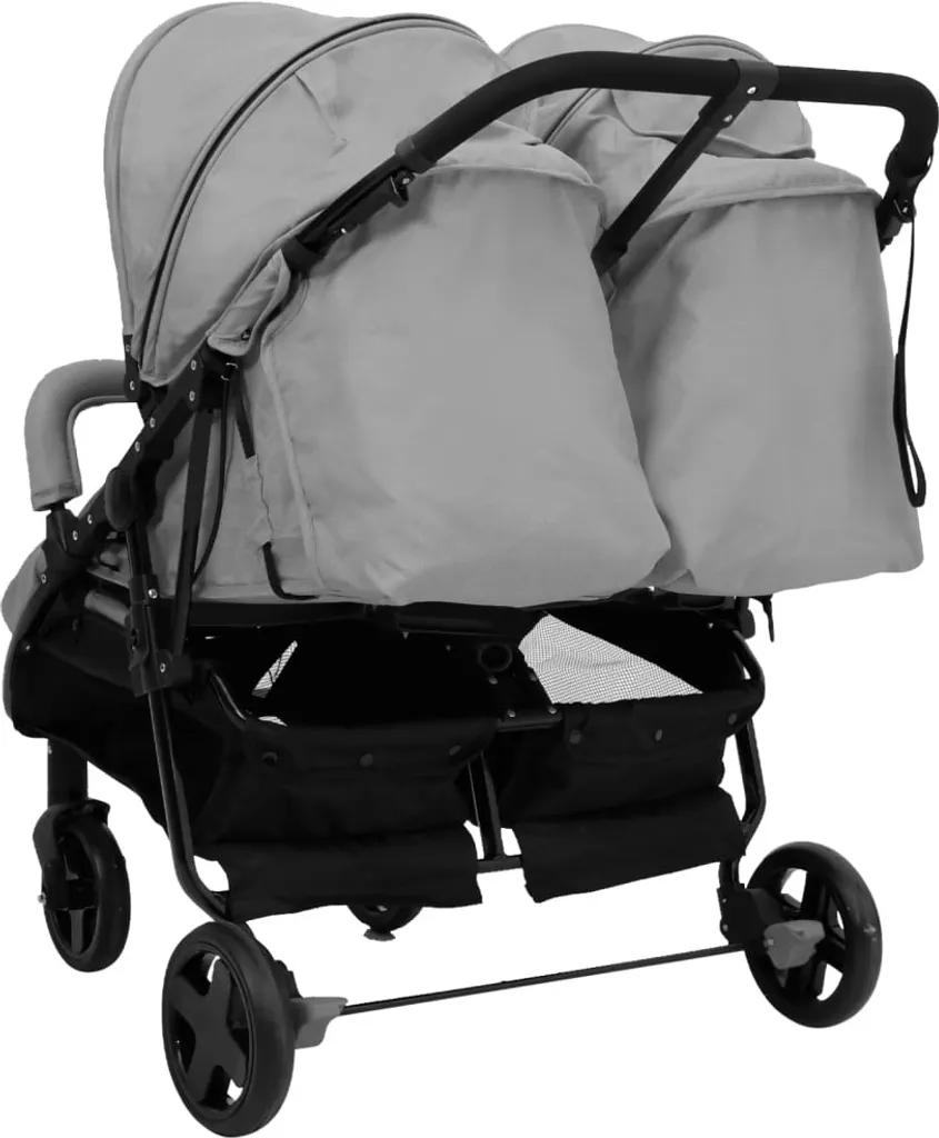 Poussette double compacte pour frères et sœurs : circulez sans encombre - 6