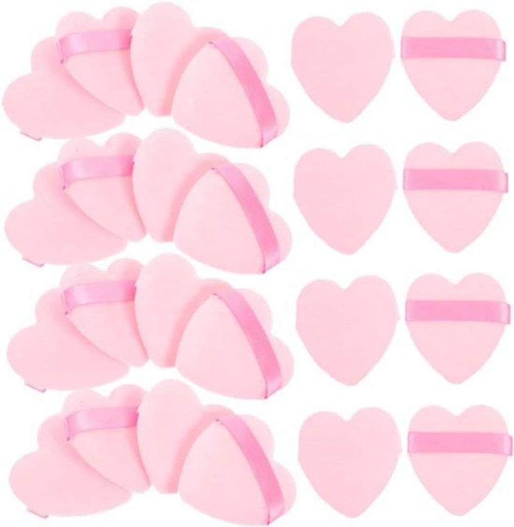 24 Stück weiches Make-up Pinsel - für die Anwendung von Gesichts- und Körperpuder - ideal für Makeup