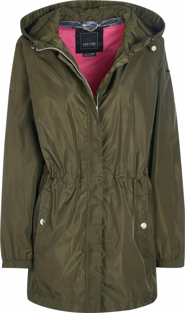 Geox Damen Outdoorjacke mit funktionalem Design für wechselnde Wetterbedingungen