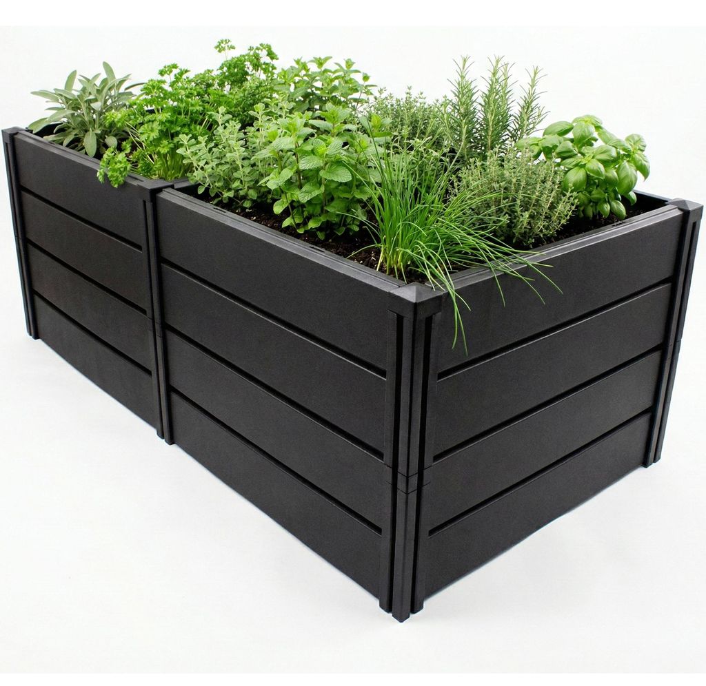 NYVI Hochbeet NYVIGreen XL 158x82x61cm 672 Liter - Produktbild 