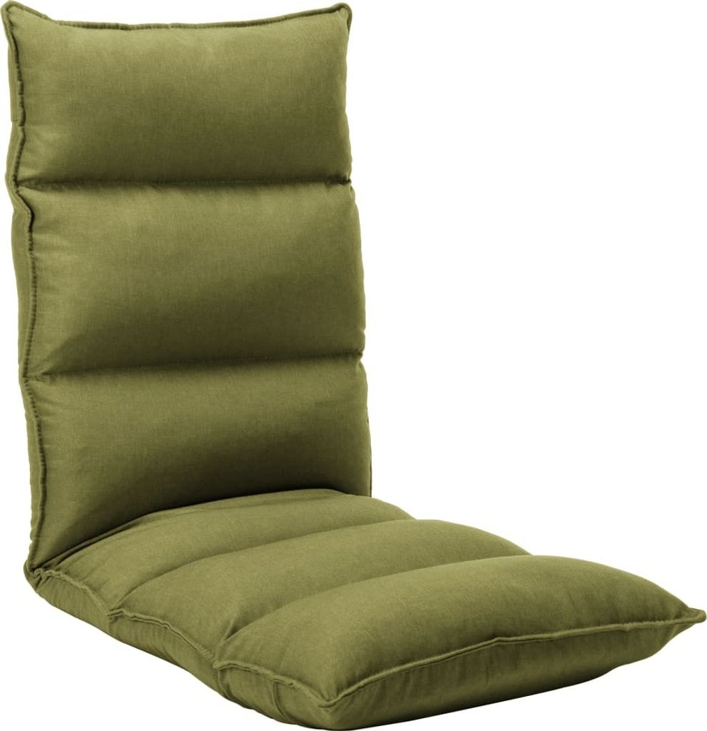 SYFAX Bodenstuhl Faltbar Grün Stoff