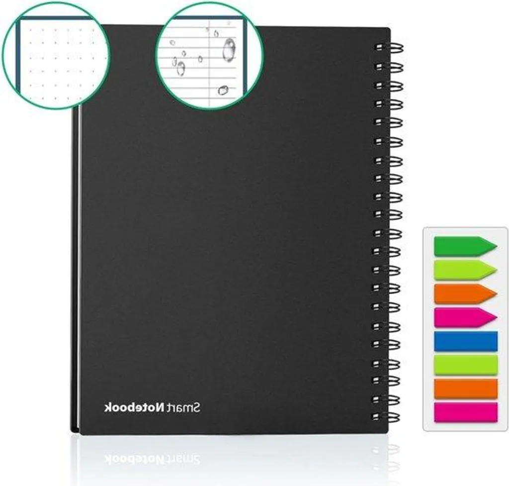 Carnet numérique réutilisable avec papier écologique et recyclable