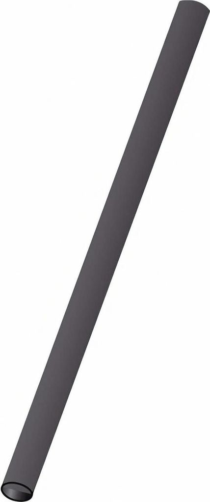 VEPATIM 300 Trinkhalme Strohhalme Kunststoff PP Mehrweg schwarz 150 mm Ø7 mm