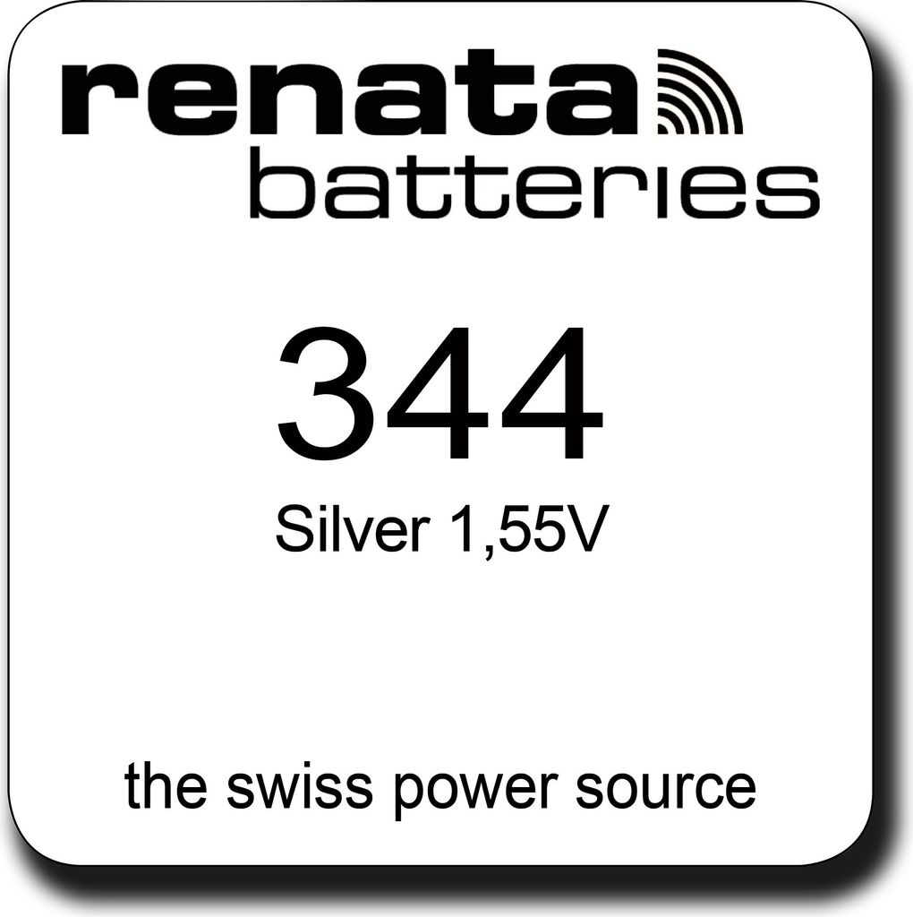 Renata Renata 344 Knopfzelle Produktbild 