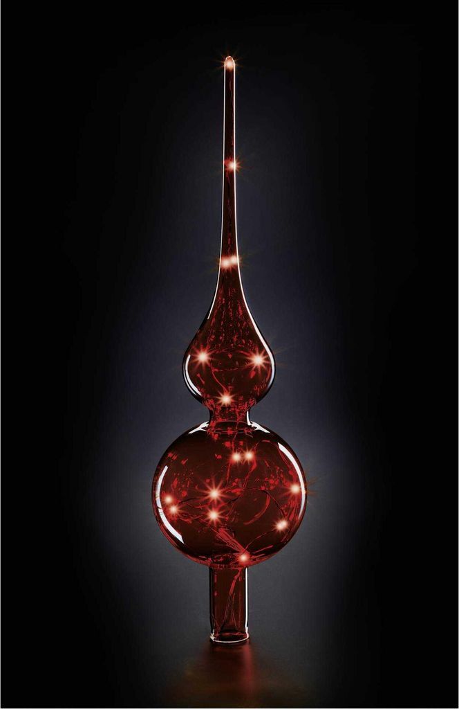 Krinner Lumix Tree Topper rot Produktbild 