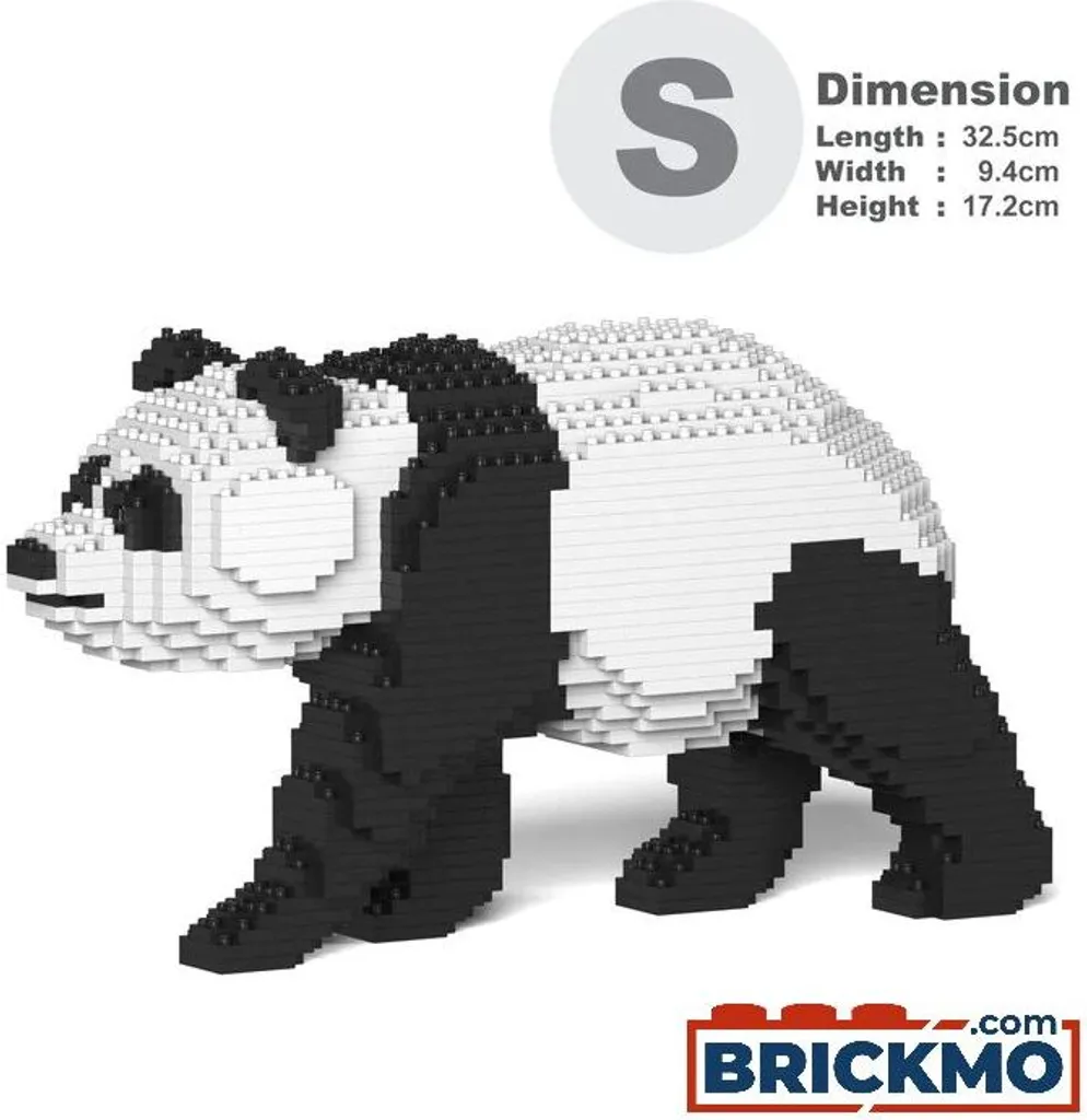 Puzzle 3D Panda Géant JEKCA ST19ML21 - Kit de Construction pour Adultes DIY