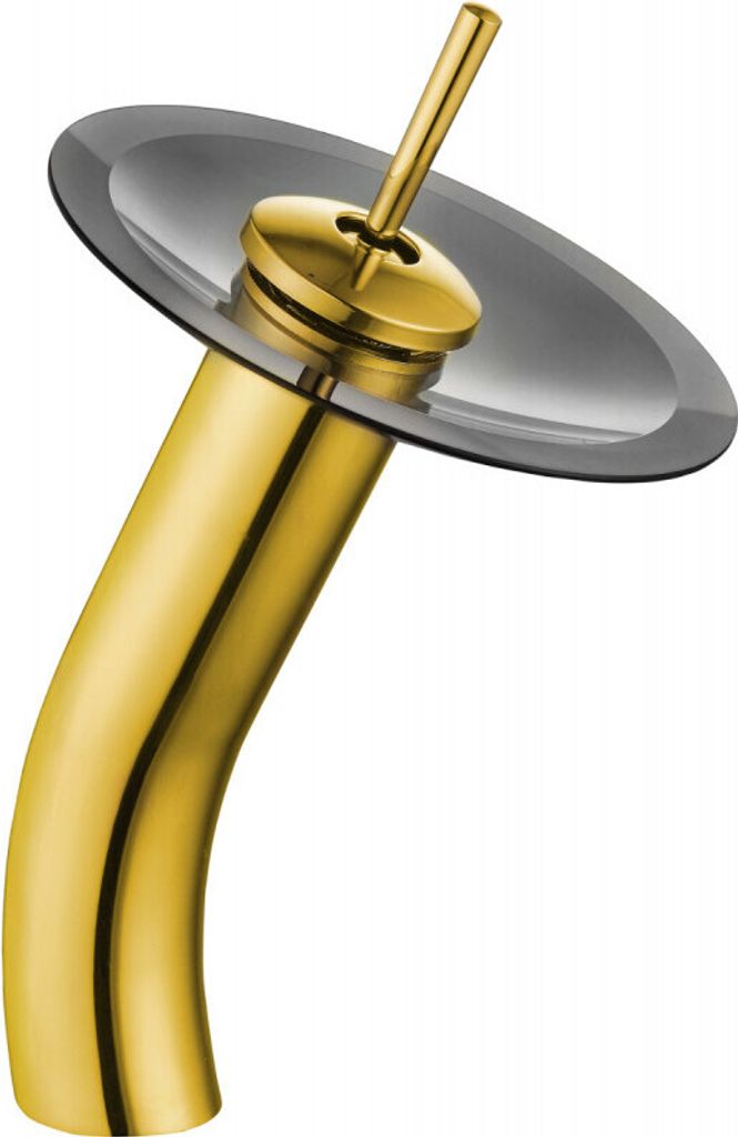 Mexen Niagara hohe Waschtischarmatur, Gold - 745610-57