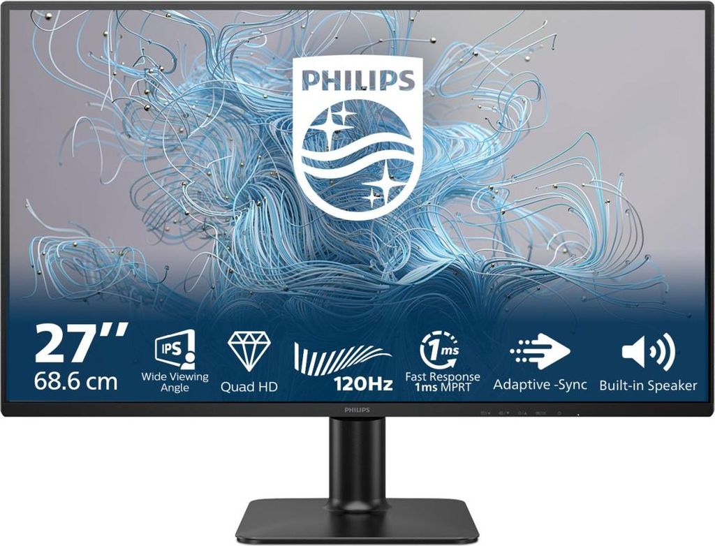 Philips 27E2N2500, LED-Monitor, (QHD, IPS, HDMI, DP) Produktbild 