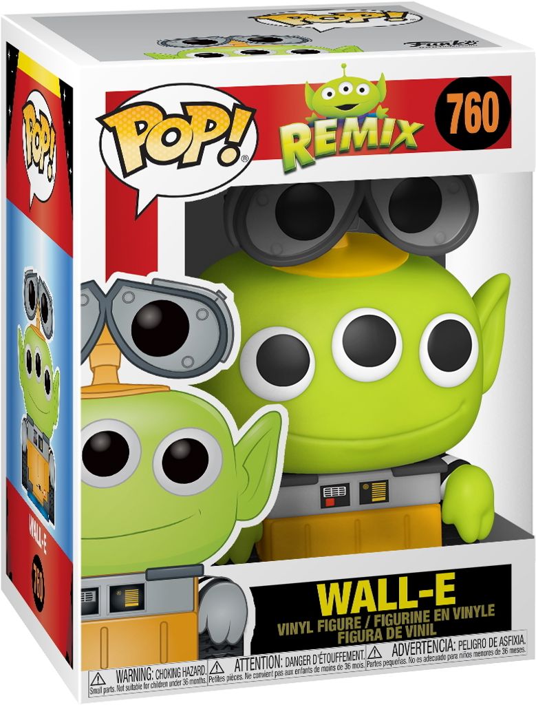 Alien Remix - Wall-E 760 - Funko Pop! - Vinyl Figur