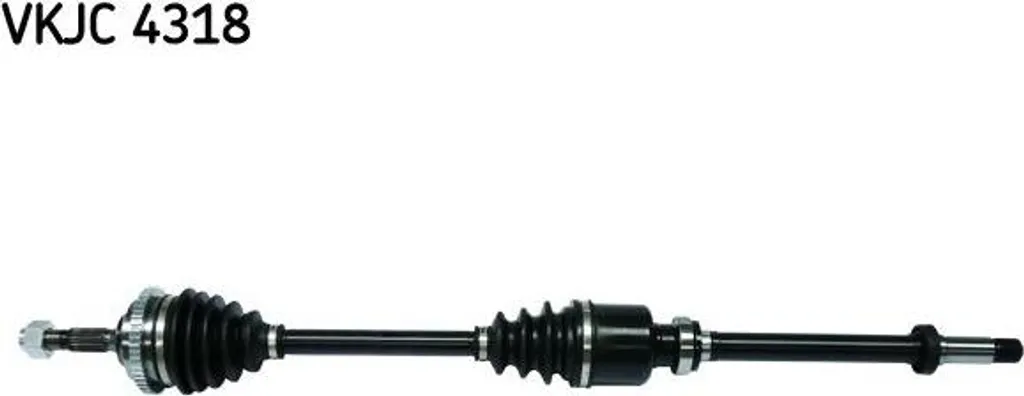 Supprimez les bruits de cardan sur 206 avec l'arbre SKF VKJC 4318 OE 32733L