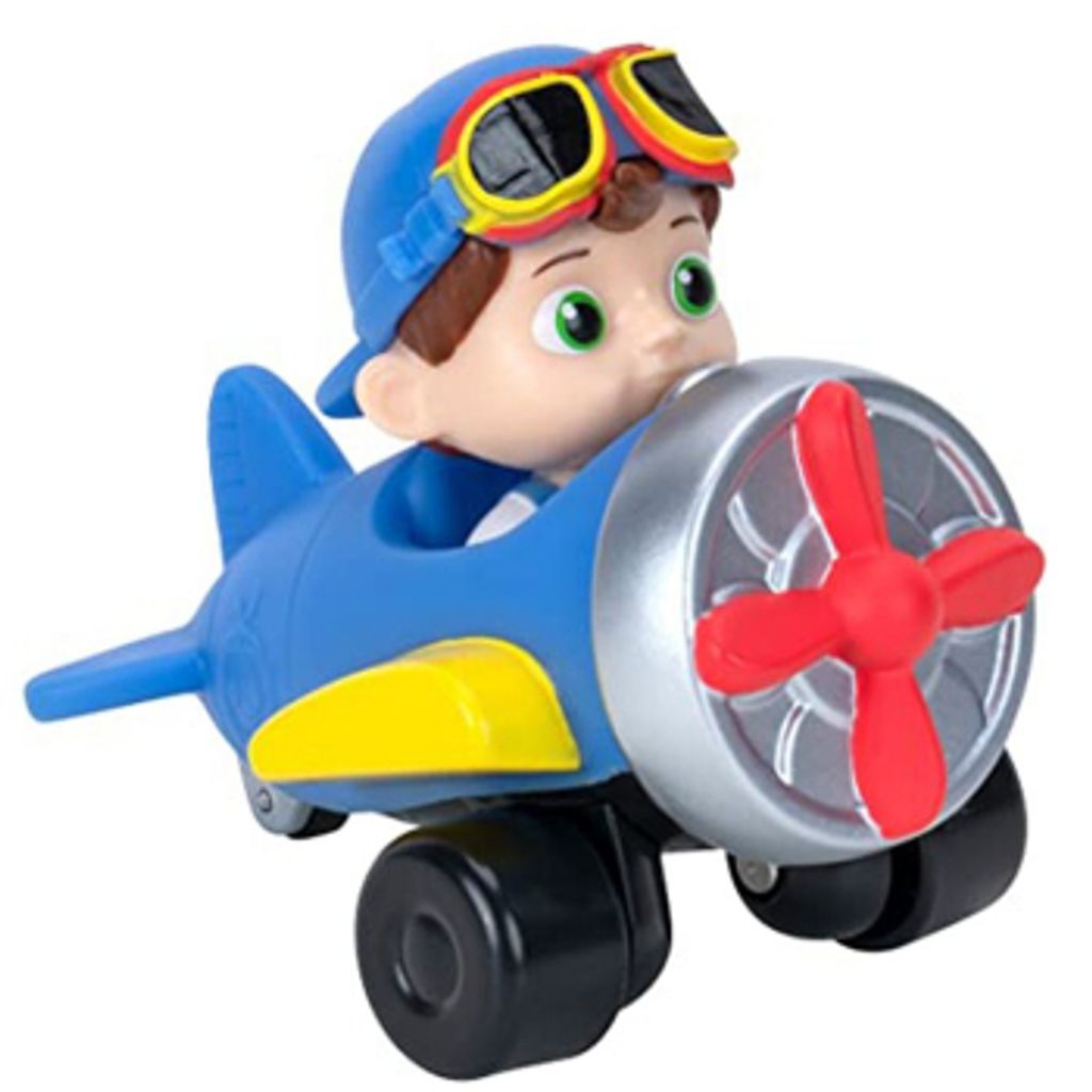 CoComelon Mini Vehicles Flugzeug Plane 9x6x7cm Produktbild 