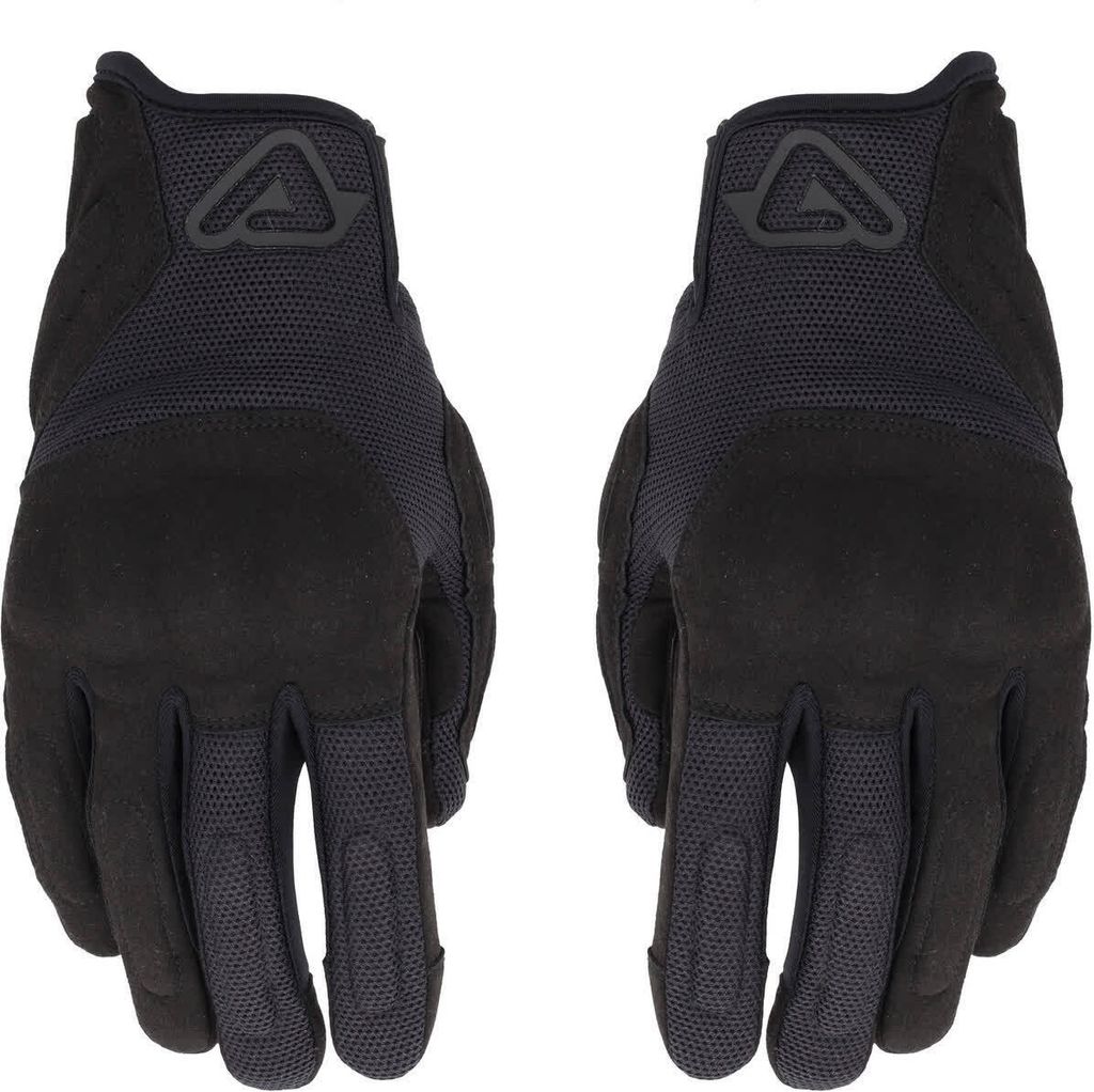 ACERBIS CE PYRAMID genehmigte Sommer-Motorradhandschuhe Schwarz größe L