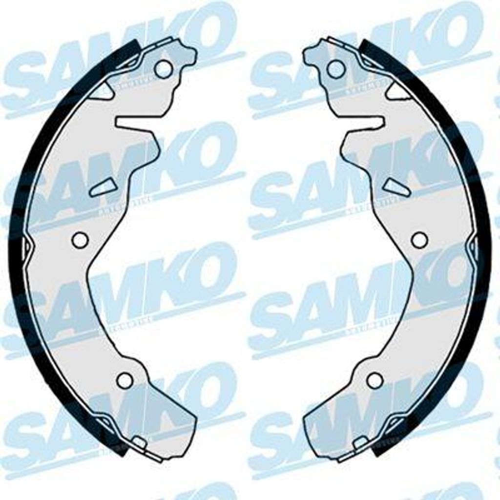 SAMKO Bremsbackensatz Trommelbremse Hinten für CHRYSLER PT CRUISER (PT) 220mm 89180