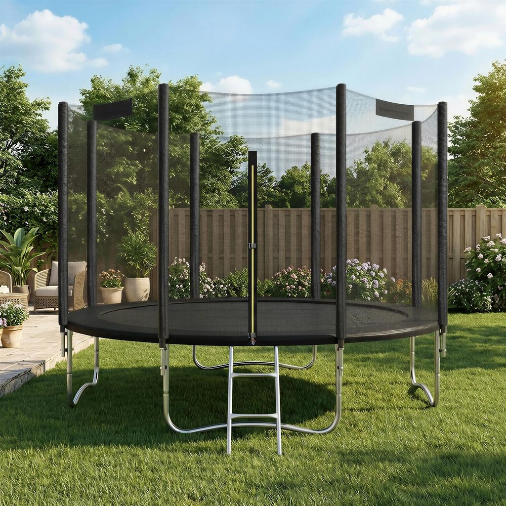SONGMICS Trampolin 366 cm, Gartentrampolin für Kinder mit Produktbild 